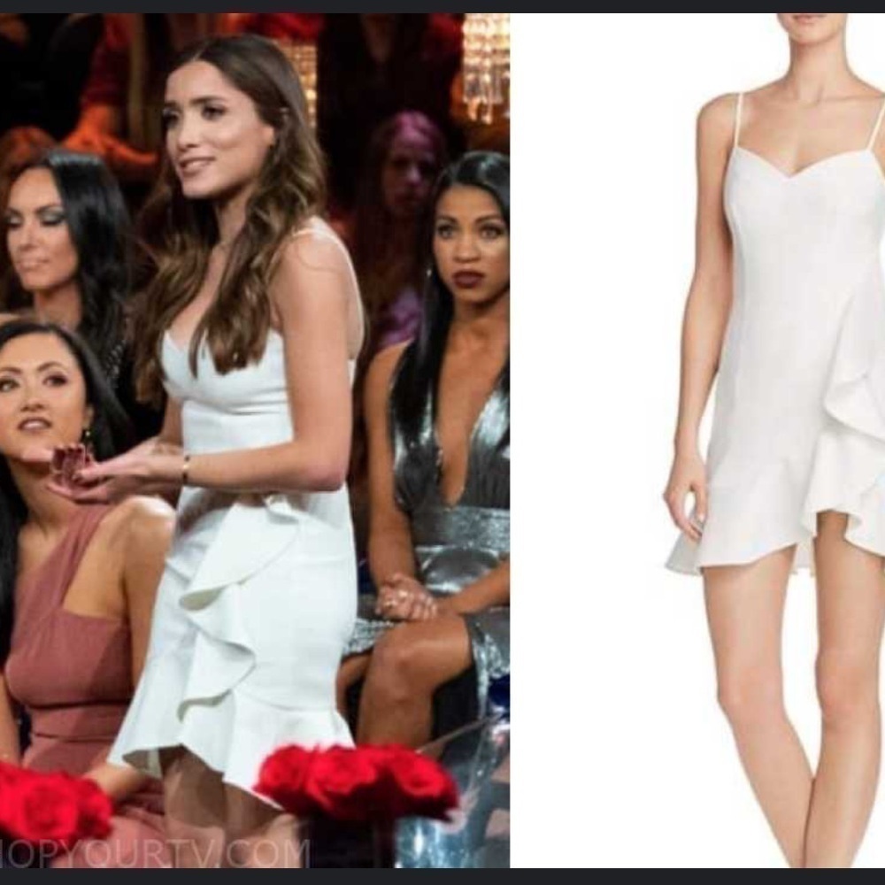 Likely White Ruffle Mini Dress - Picture 7 of 11